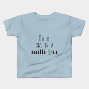 I am one in a million, I am unique Kids T-Shirt